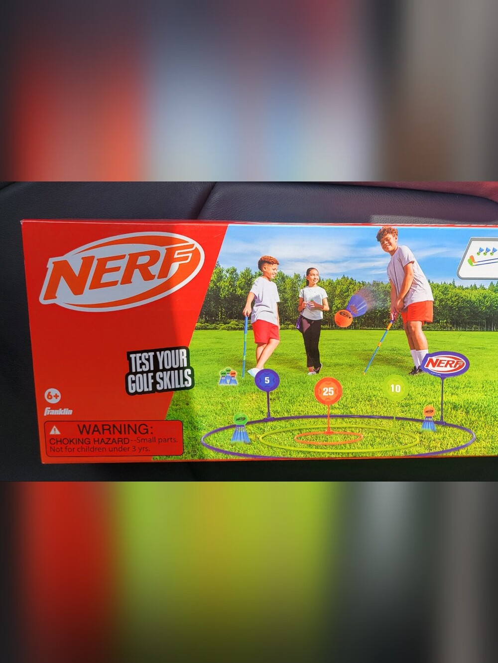 New Nerf Birdie Golf Set Play Set Game For All